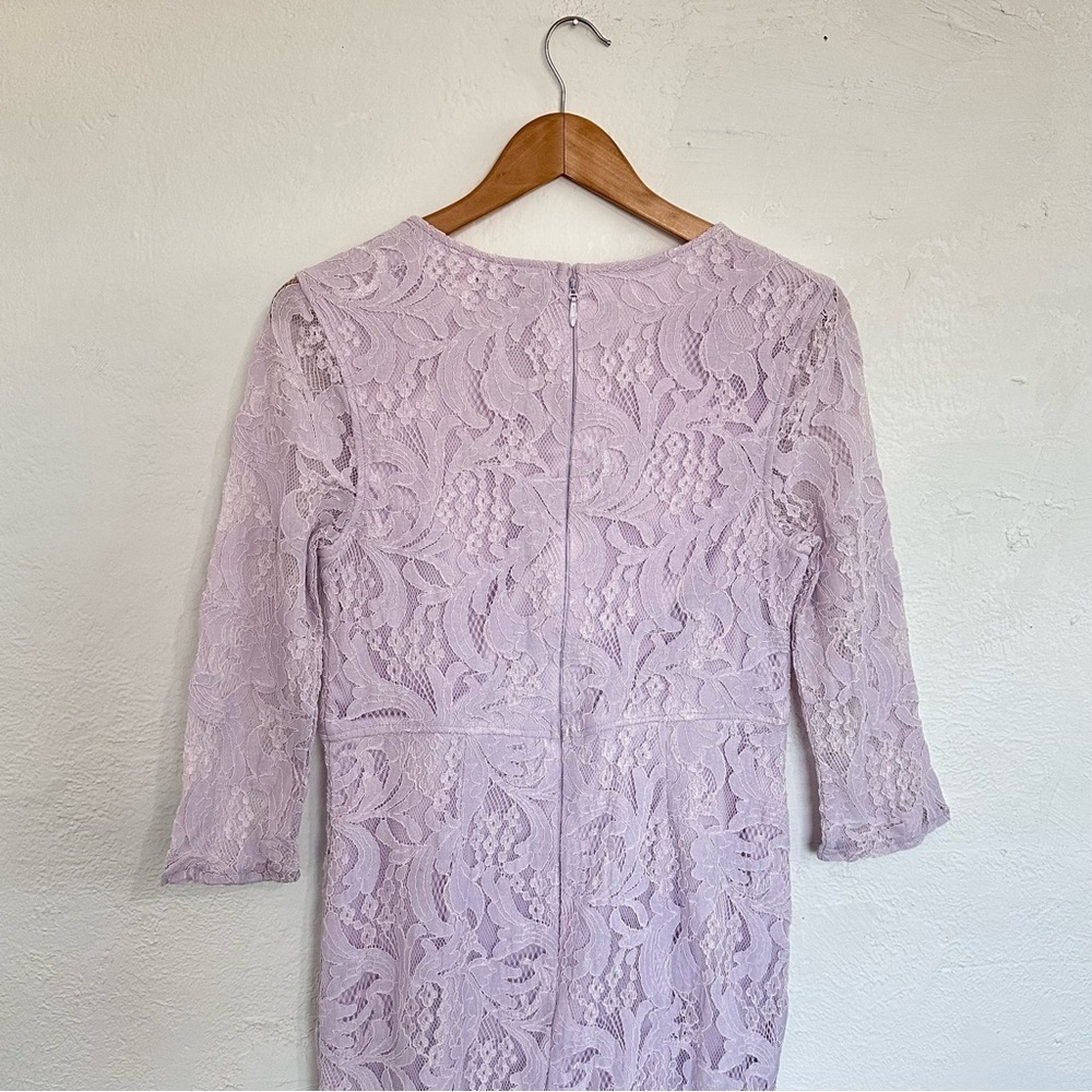 Lulus All For You Lavender Lace Bodycon Dress - Picture 6 of 7